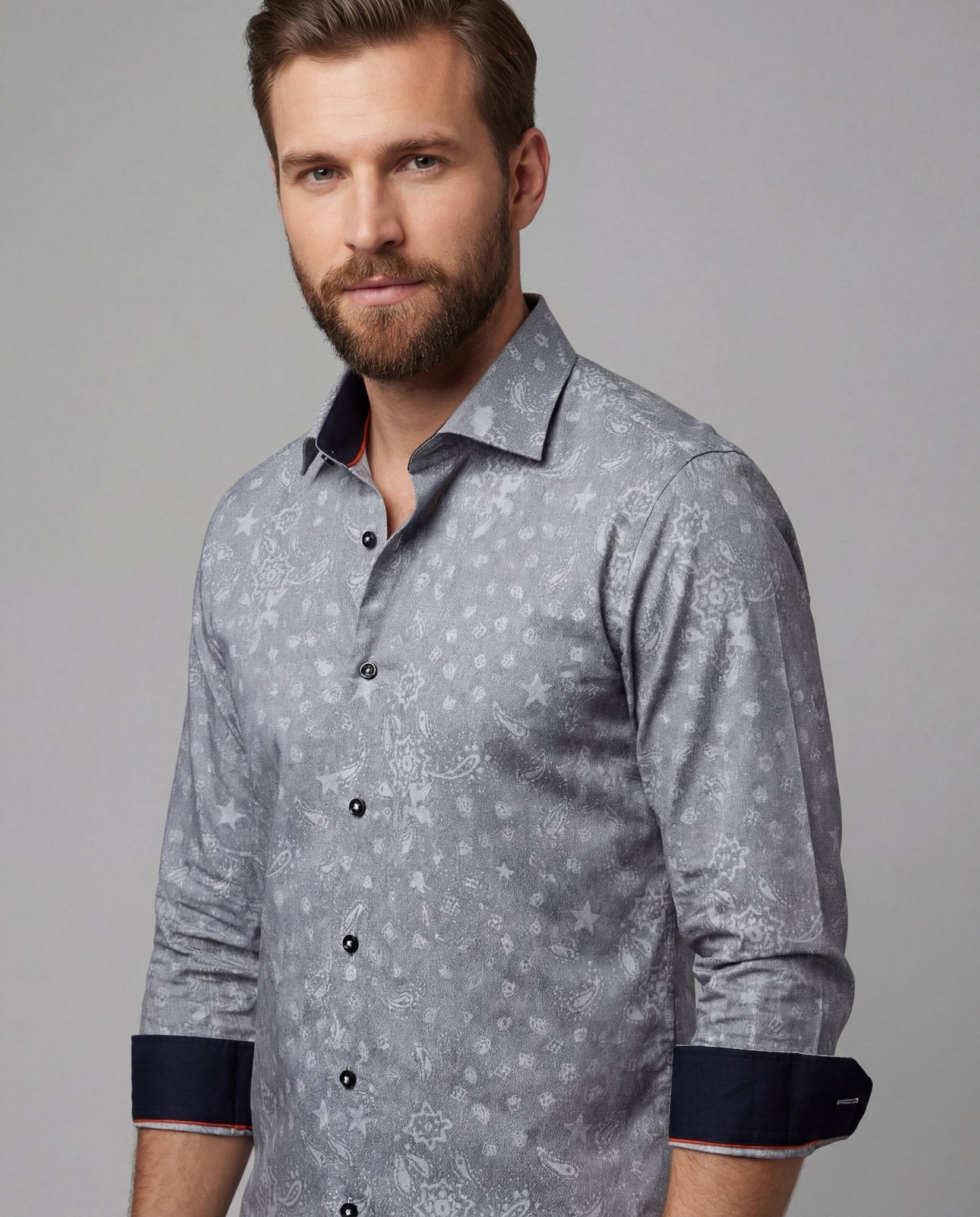 Long Sleeve Dual Cuff Shirt Dual cuffs | Silverfoxgoods
