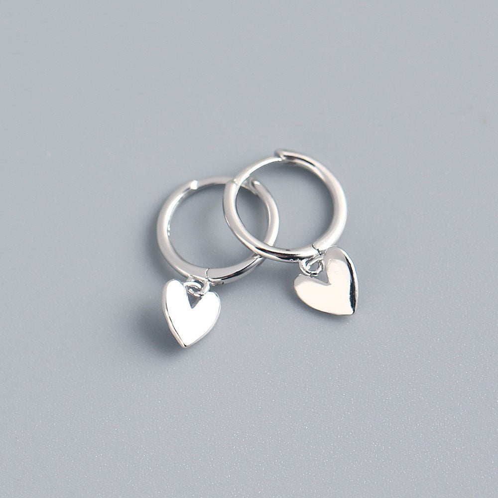 Love Heart Earrings Premium Temperament Earrings Jewelry - silverfoxgoods