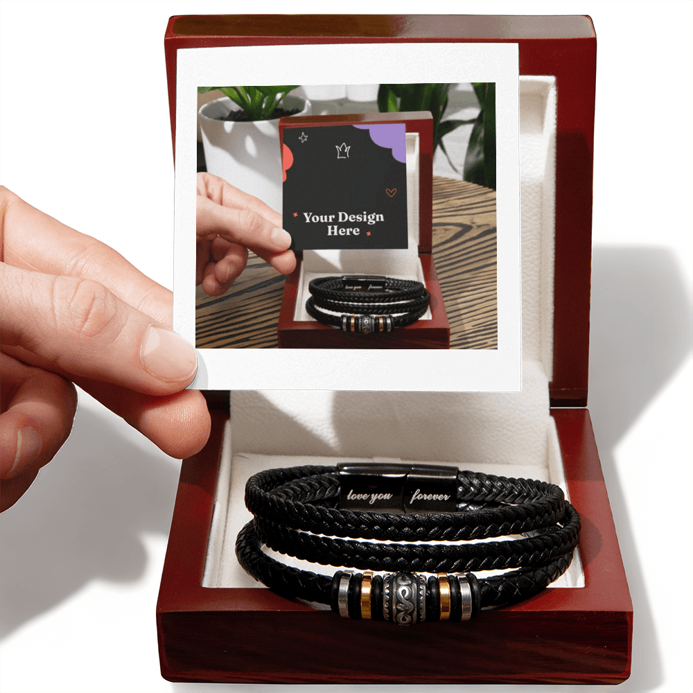 Love You Forever bracelet - silverfoxgoods