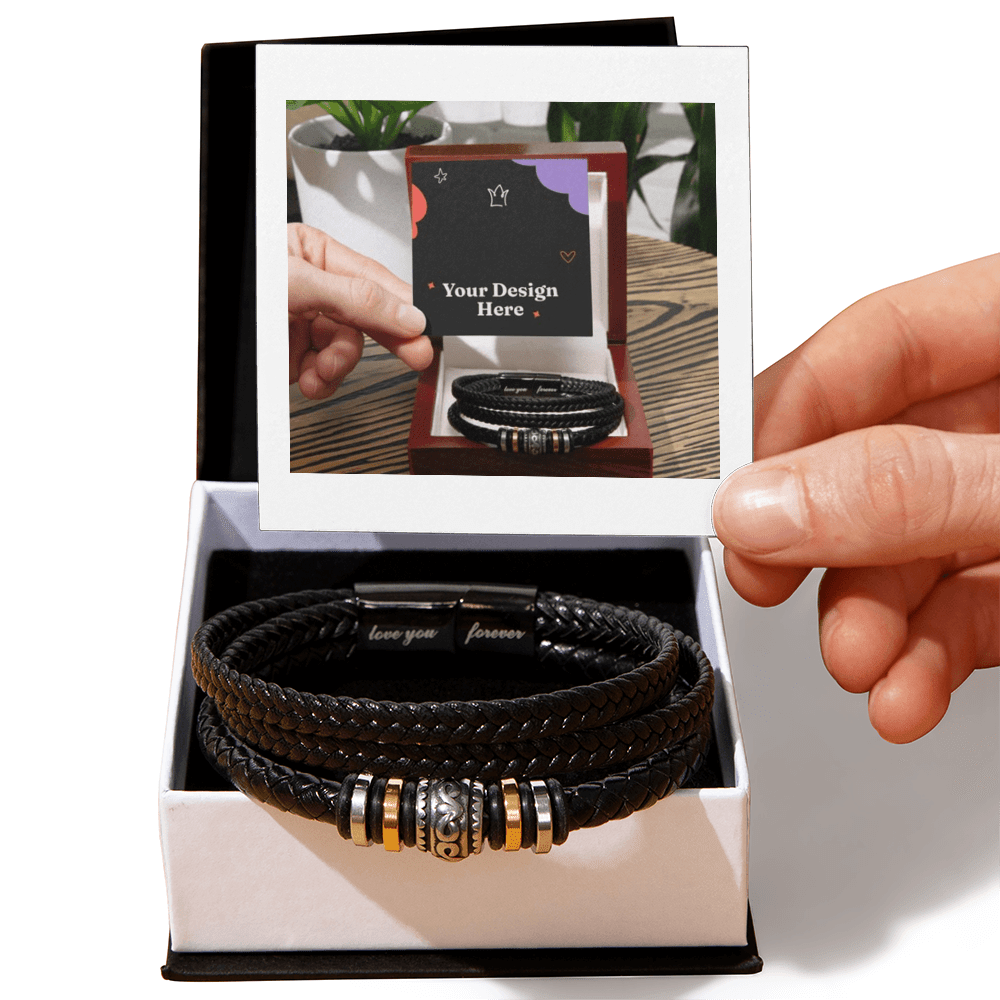 Love You Forever bracelet - silverfoxgoods