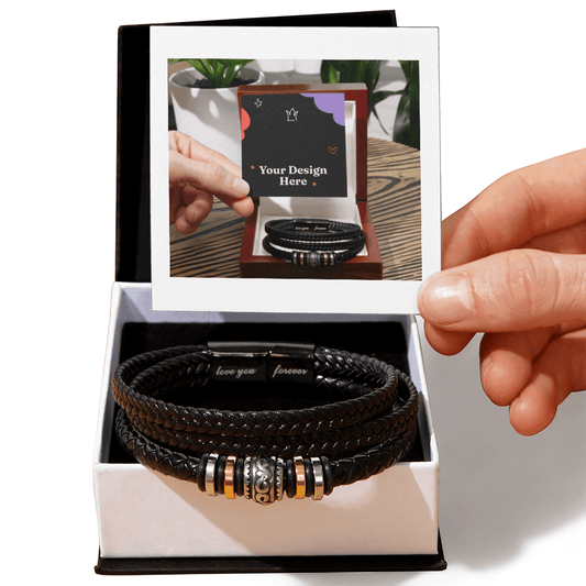 Love You Forever bracelet - silverfoxgoods
