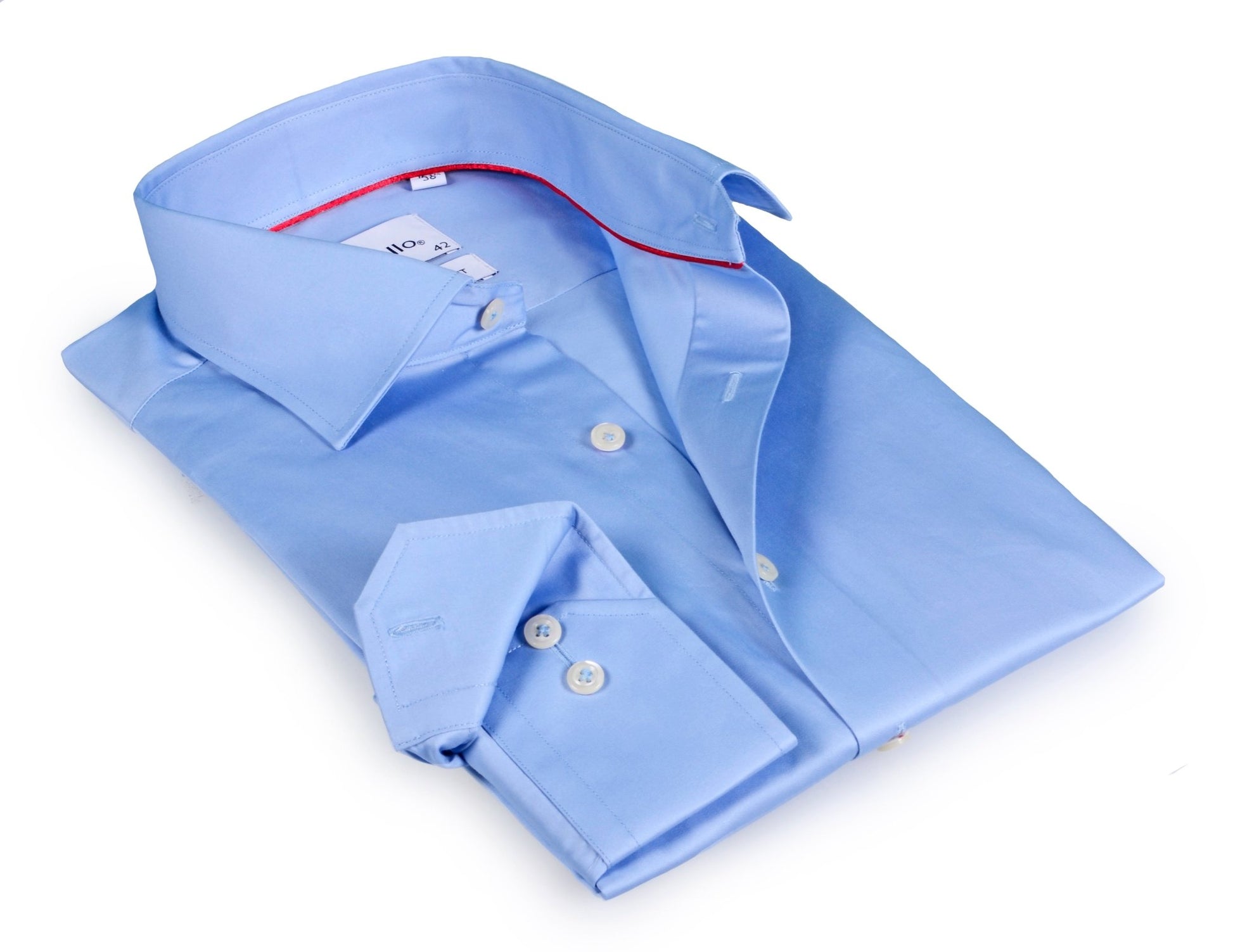 Blue Dual Cuff Shirt – Contemporary Fit | SilverFoxgoods