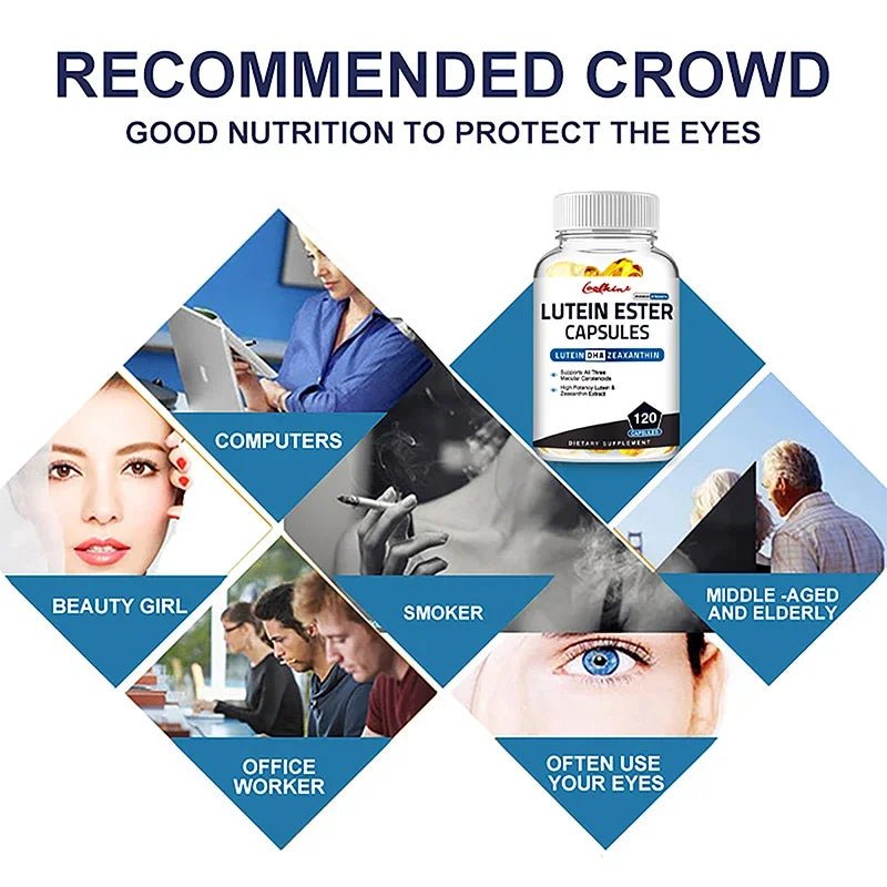 Healthy Vision Lutein Ester - 120 Capsules - silverfoxgoods