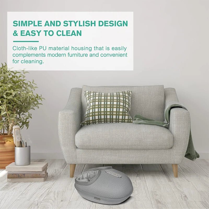 Medcursor Foot Massager with Heating Therapy for Relaxation & Pain Relief - silverfoxgoods