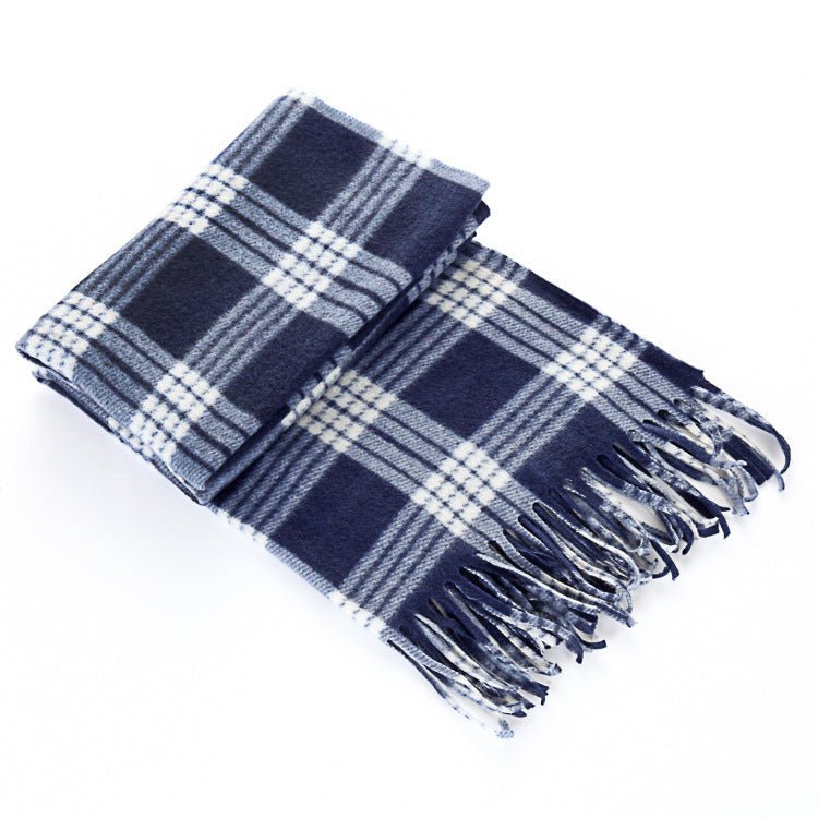 Men's And Women's Scarf available in multiple plaids - silverfoxgoods