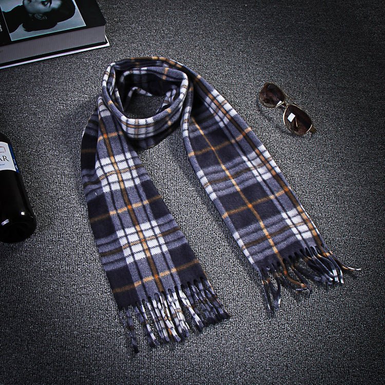 Men's And Women's Scarf available in multiple plaids - silverfoxgoods