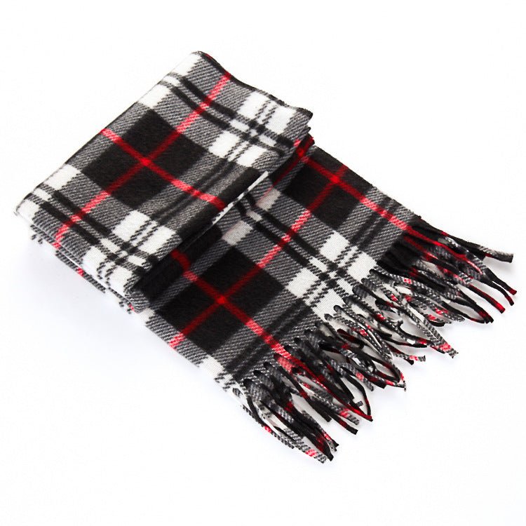 Men's And Women's Scarf available in multiple plaids - silverfoxgoods