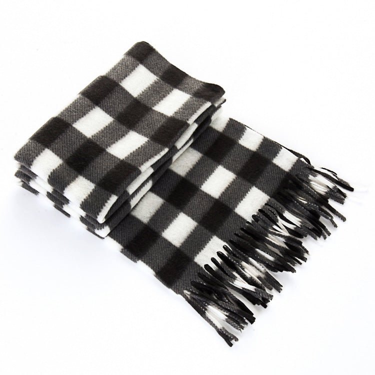 Men's And Women's Scarf available in multiple plaids - silverfoxgoods