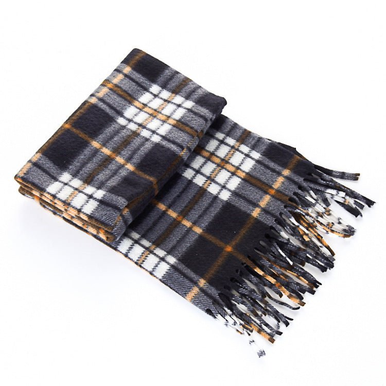 Men's And Women's Scarf available in multiple plaids - silverfoxgoods