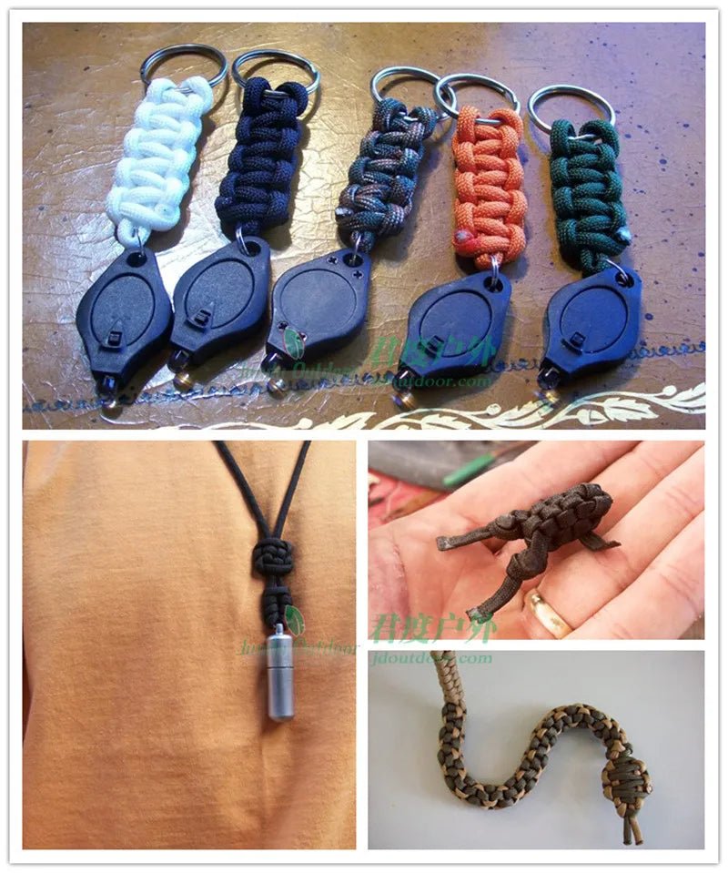 550 Paracord Rope - Military Grade 100M - Survival Gear - silverfoxgoods