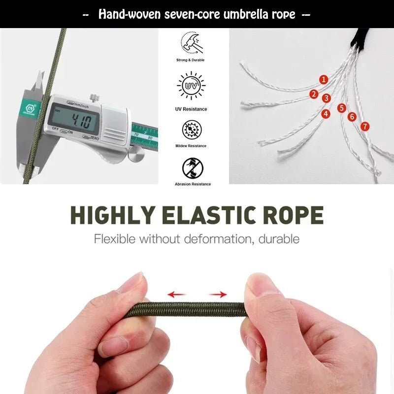 550 Paracord Rope - Military Grade 100M - Survival Gear - silverfoxgoods