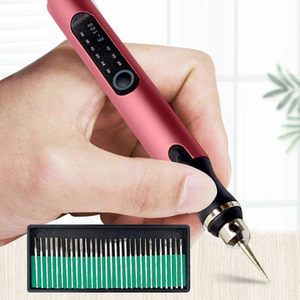 Electric Engraver Pen Set - Lettering & Marking Machine