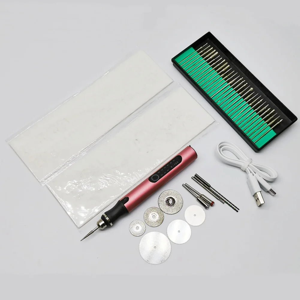 Electric Engraver Pen Set - Lettering & Marking Machine