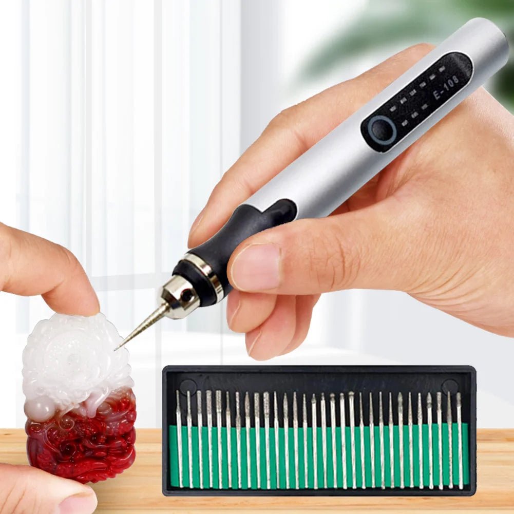 Electric Engraver Pen Set - Lettering & Marking Machine