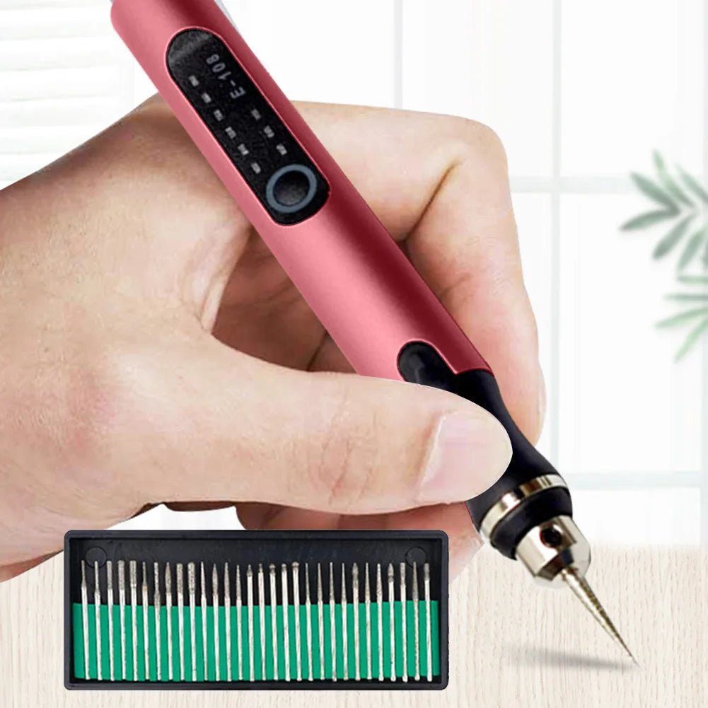 Electric Engraver Pen Set - Lettering & Marking Machine