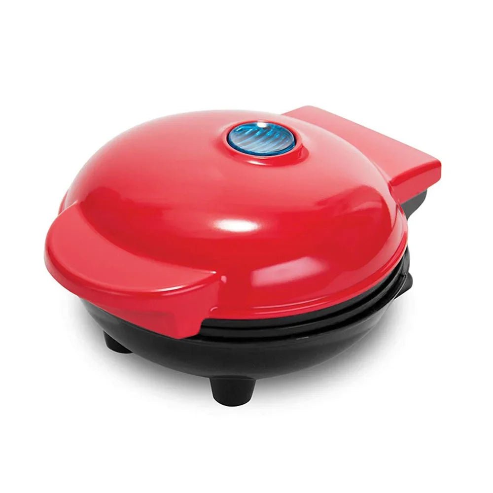 Heart-shaped double-sided mini waffles maker - silverfoxgoods