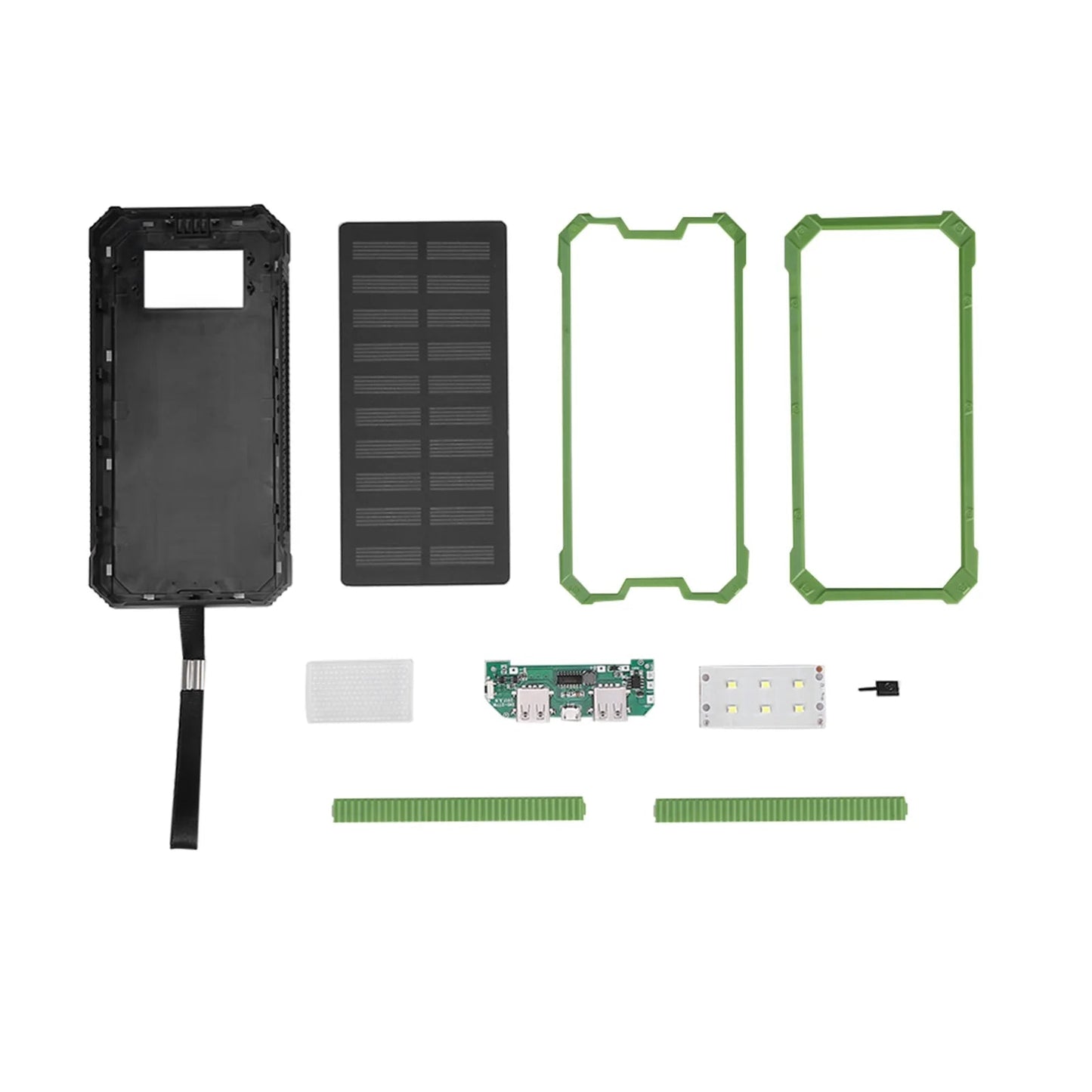 Mobile Power Bank – 20000mAh Solar Portable Fast-Charging Dual USB - silverfoxgoods