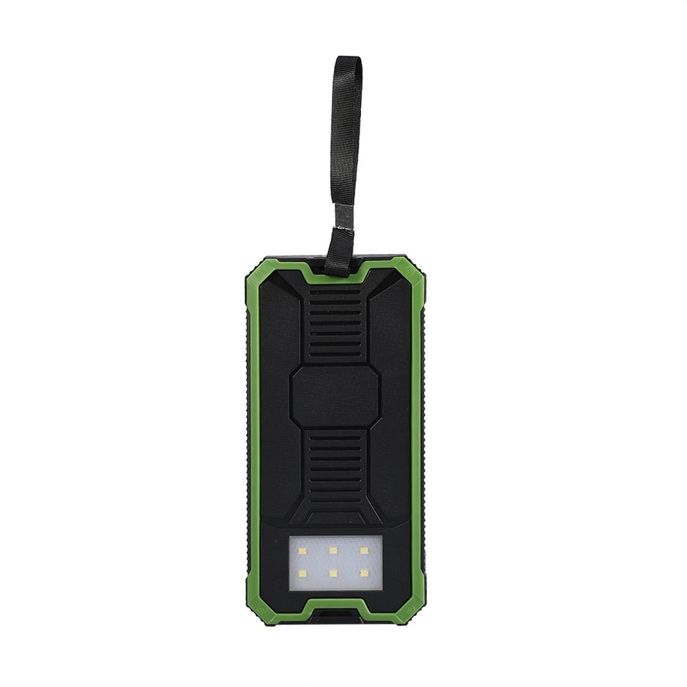 Mobile Power Bank – 20000mAh Solar Portable Fast-Charging Dual USB - silverfoxgoods