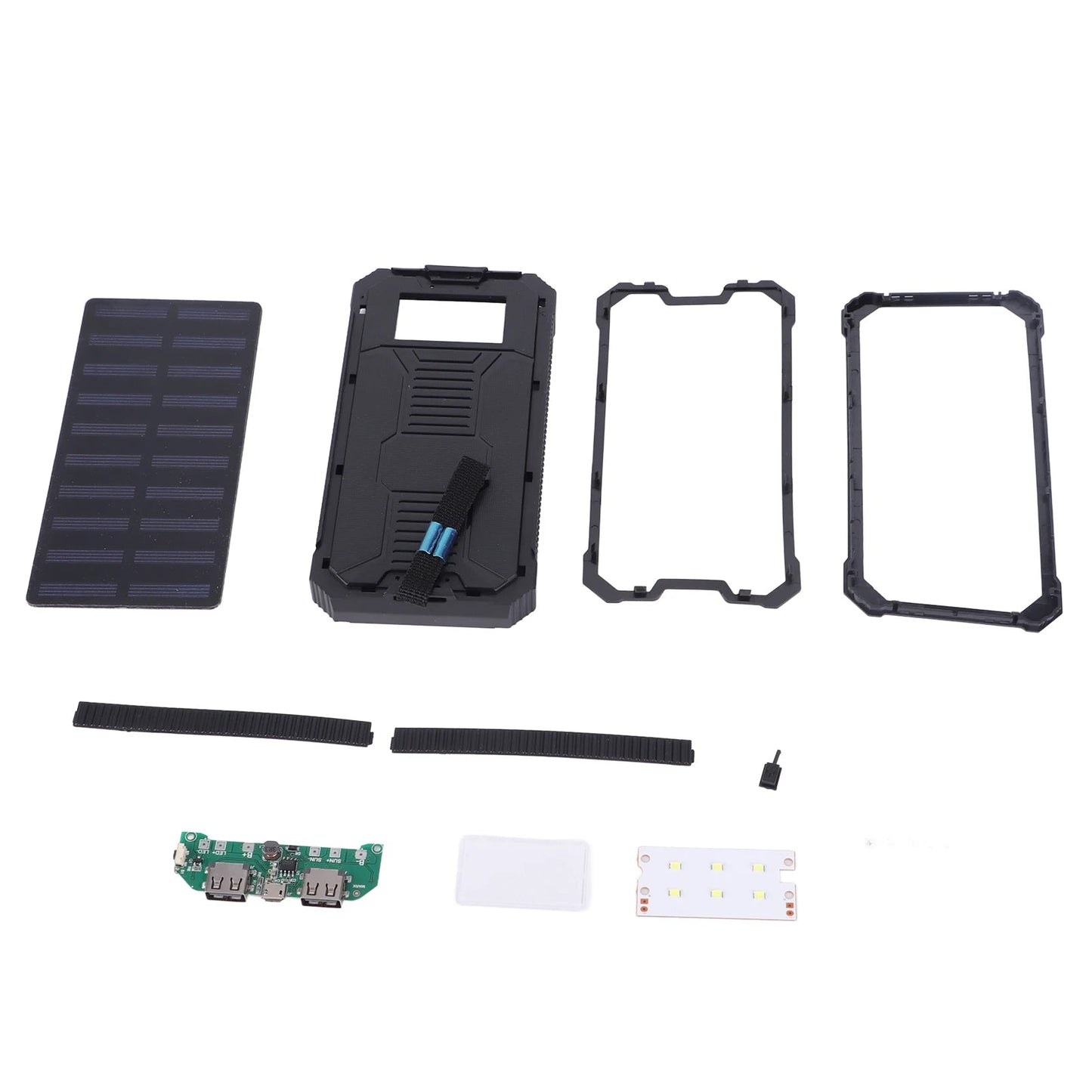 Mobile Power Bank – 20000mAh Solar Portable Fast-Charging Dual USB - silverfoxgoods