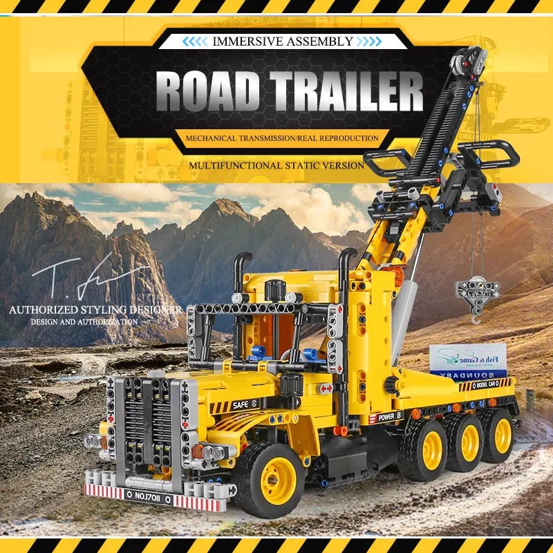 Mould King Tow Truck Building Block Set - Perfect Christmas Gift for Kids - silverfoxgoods