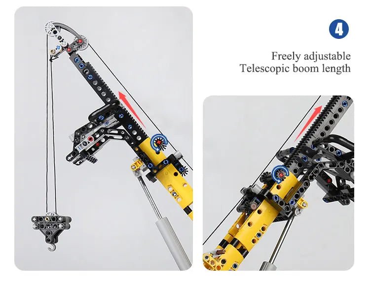 Mould King Tow Truck Building Block Set - Perfect Christmas Gift for Kids - silverfoxgoods