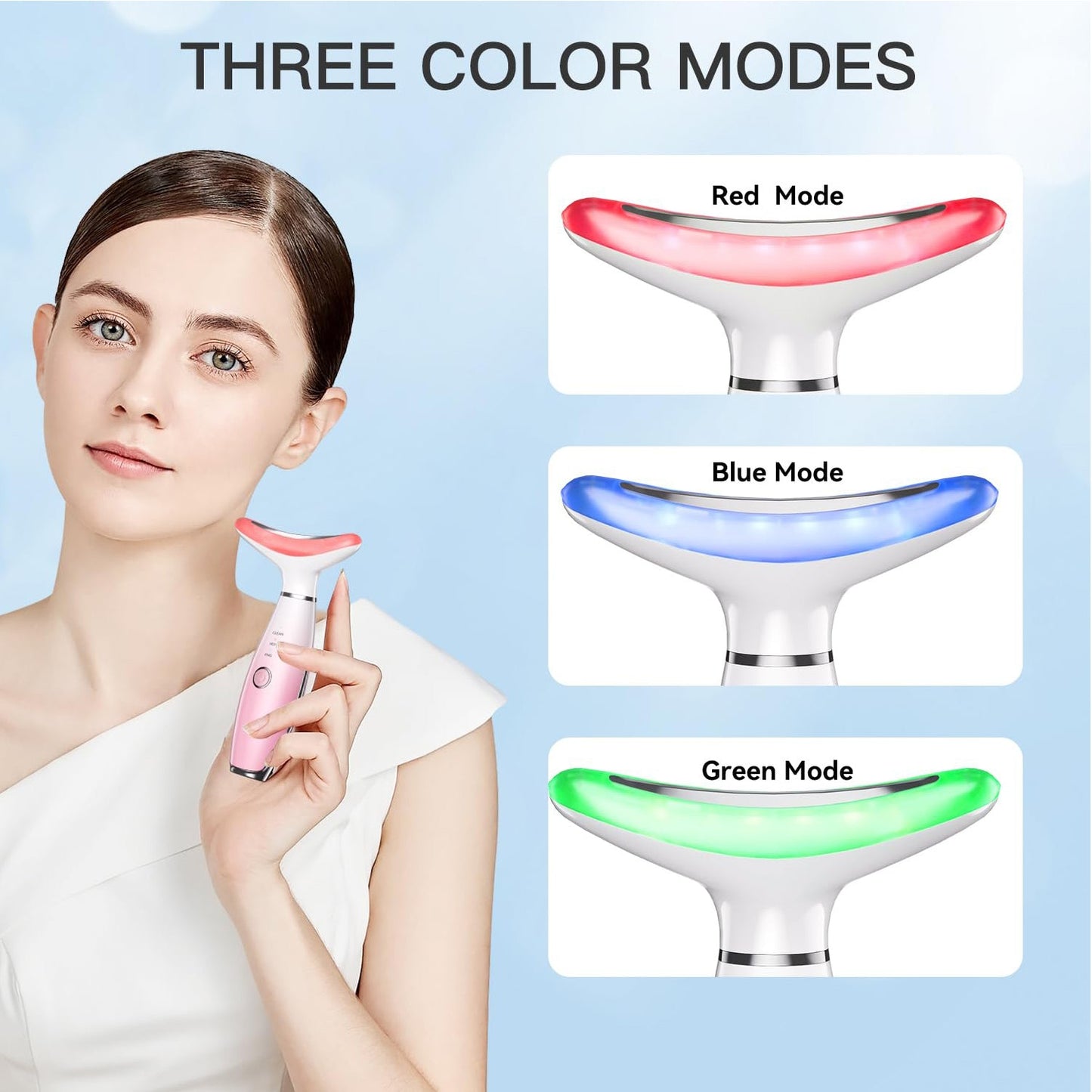 3-in-1 Neck & Face Massager| Silver Fox Goods