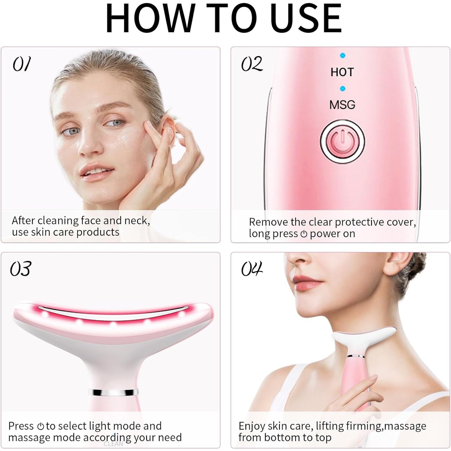 3-in-1 Neck & Face Massager| Silver Fox Goods