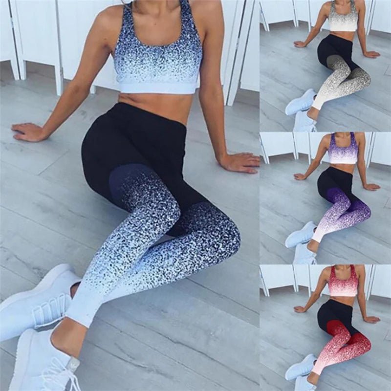 Seamless Yoga Leggings: High Waist, Scrunch Bum, Athletic & Stylish Sports Tights - silverfoxgoods