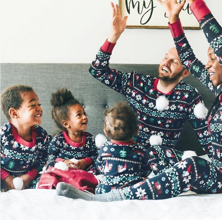 Parent - child home set pajamas - silverfoxgoods