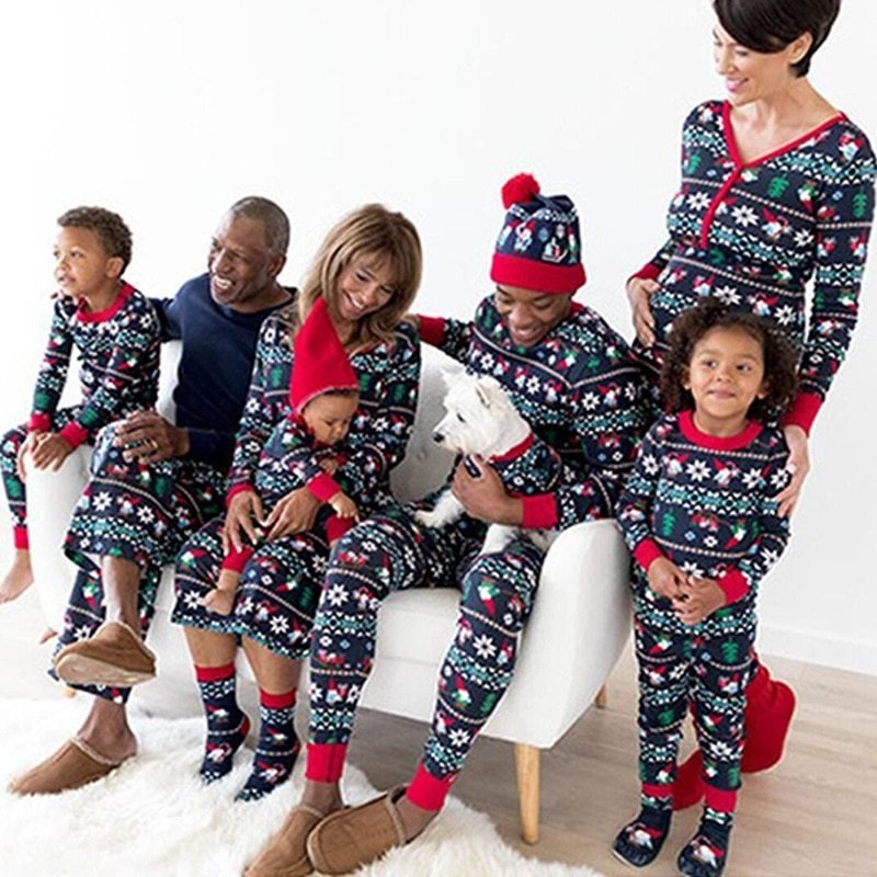 Parent - child home set pajamas - silverfoxgoods