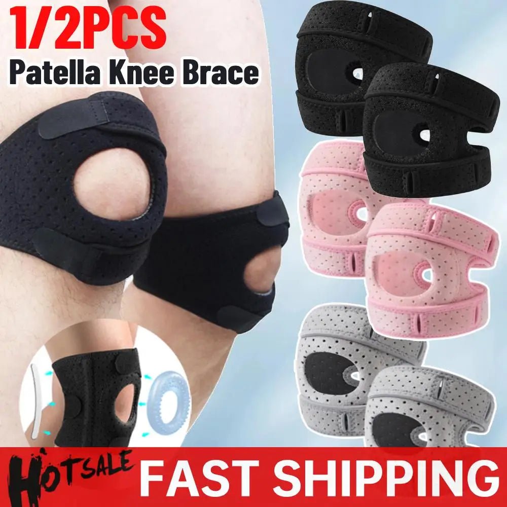 Adjustable Patella Knee Brace for Running Sports - silverfoxgoods