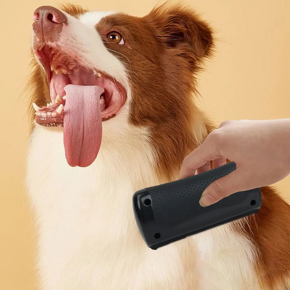 Pet Deshedding Brush Dog Hair Remover Dog Grooming Brush for Dogs & Cats with Long & Short Fur - silverfoxgoods