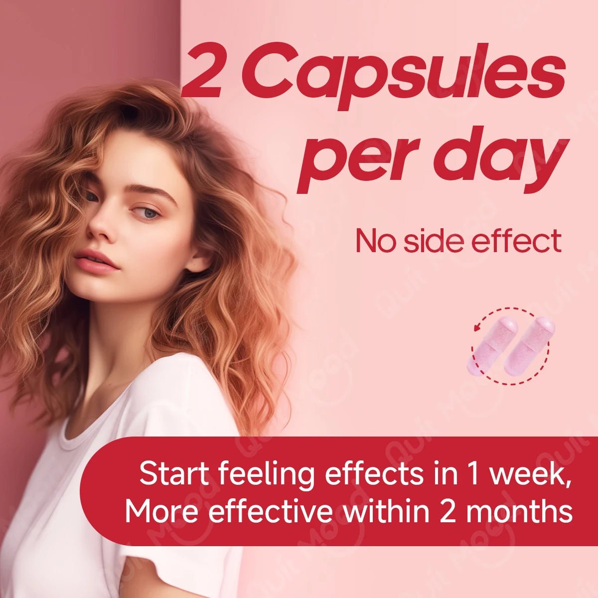 Quitmood Queen's Female - Focused Once - daily Women's complete V - Probiotics for Women - pH Balance, Odor Control, Yeast & Flora - silverfoxgoods