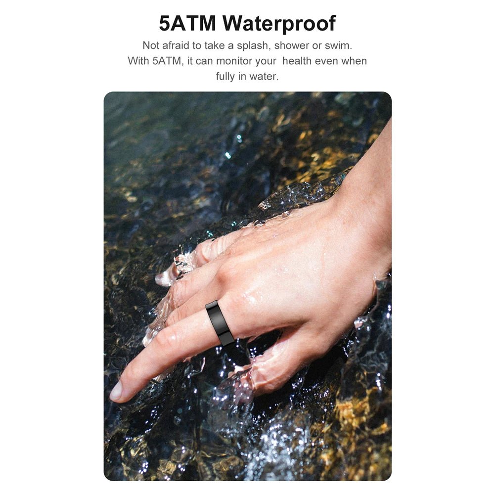 R09 Smart Ring – Heart Rate, Blood Oxygen & Sleep Monitor Fitness Tracker - silverfoxgoods