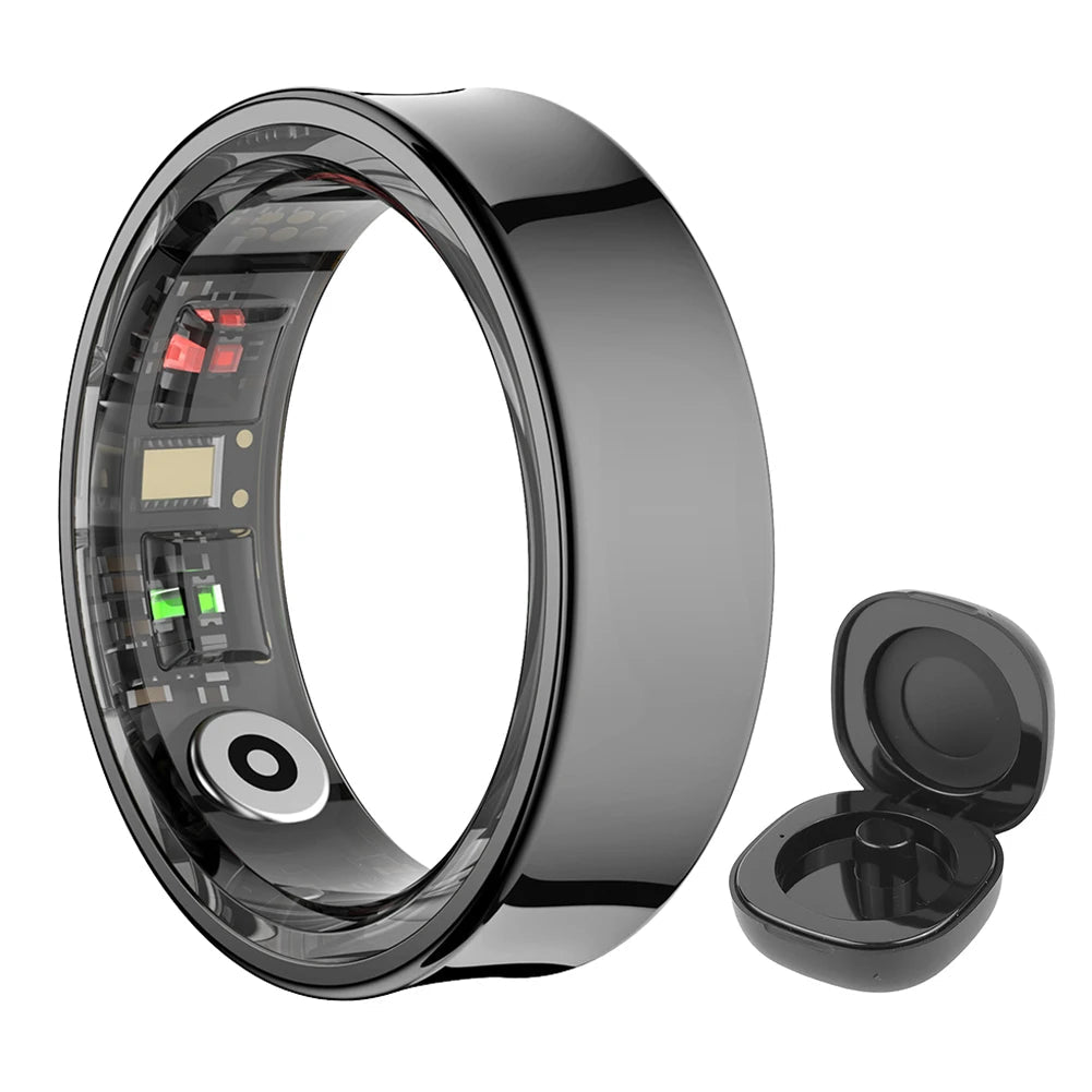 R09 Smart Ring – Heart Rate, Blood Oxygen & Sleep Monitor Fitness Tracker - silverfoxgoods