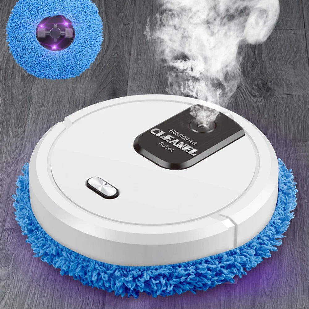 Robot Cleaner Floor Mopping Sweeping Machine 3 In 1 Smart Dust Auto Sweeper USB - silverfoxgoods
