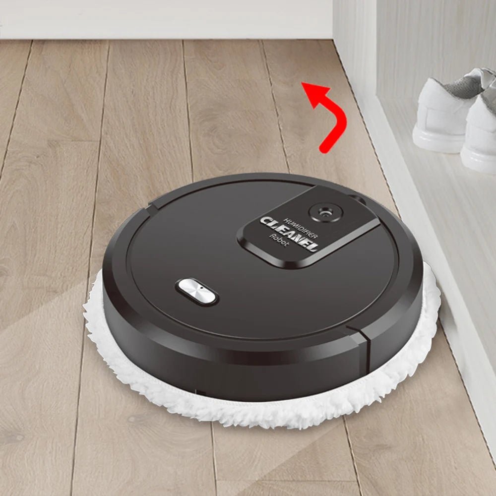 Robot Cleaner Floor Mopping Sweeping Machine 3 In 1 Smart Dust Auto Sweeper USB - silverfoxgoods