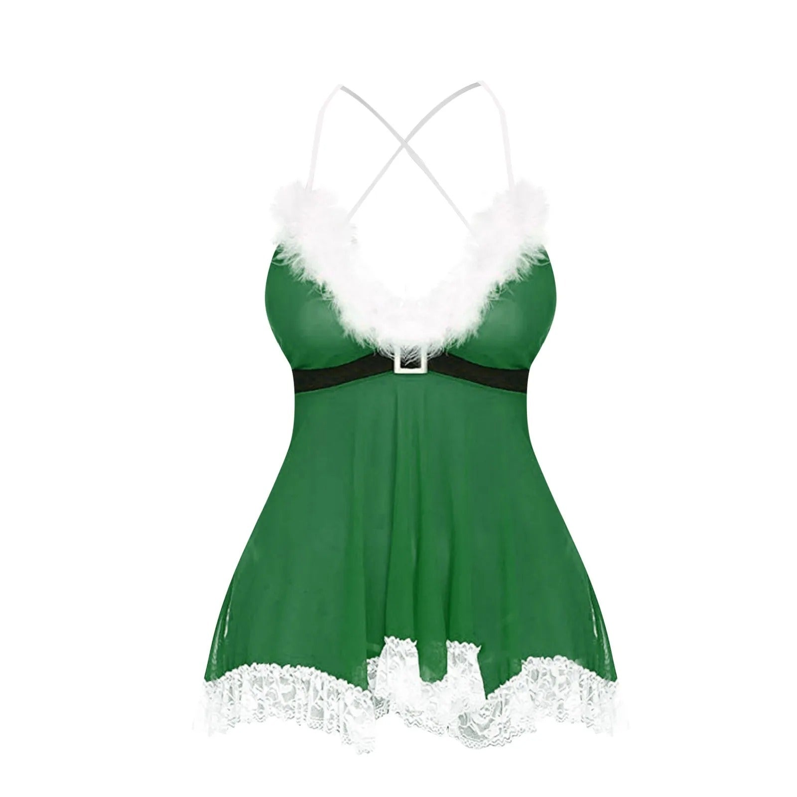 Sling Short Sheer Mesh Pajamas - silverfoxgoods