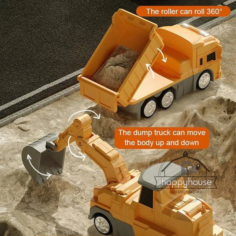 Transforming Robot Car Toy - Magnetic Blocks for Kids - silverfoxgoods