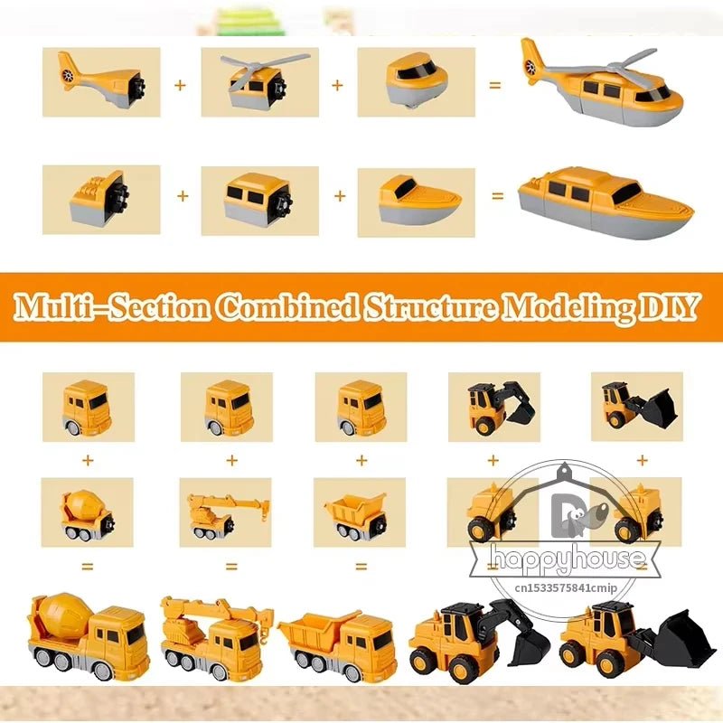 Transforming Robot Car Toy - Magnetic Blocks for Kids - silverfoxgoods