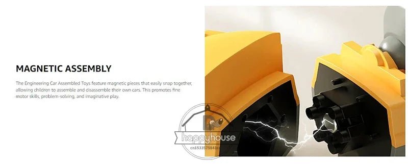 Transforming Robot Car Toy - Magnetic Blocks for Kids - silverfoxgoods