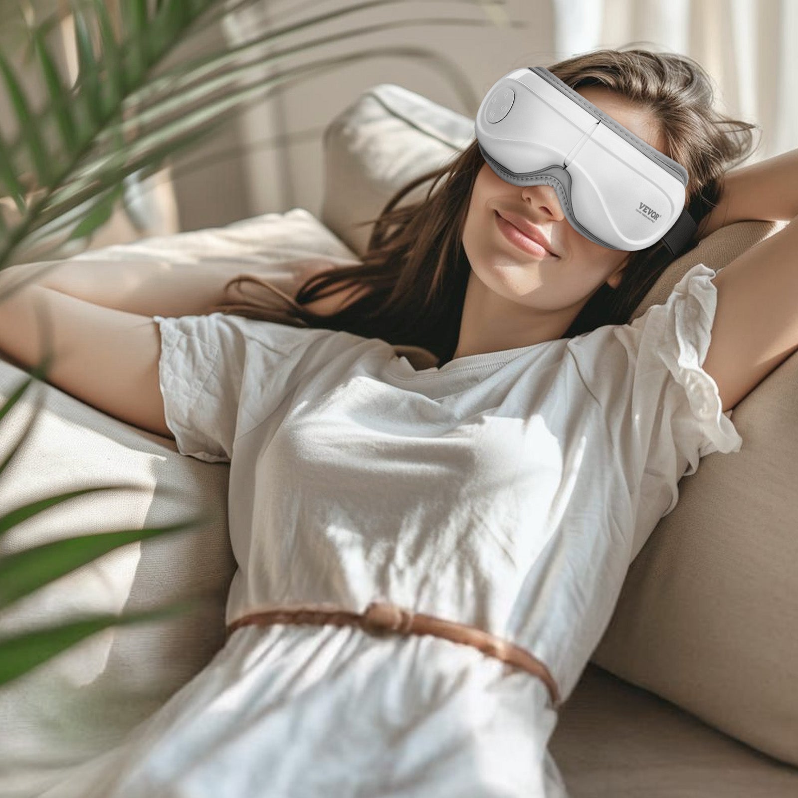 VEVOR Heated Eye Massager with Heat Therapy | Silver Fox Goods