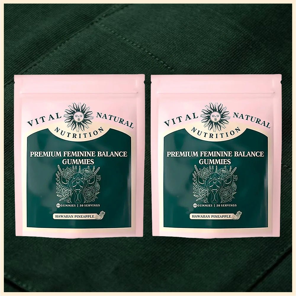 Vital Source Feminine Balance Gummies - Hawaiian Pineapple - silverfoxgoods