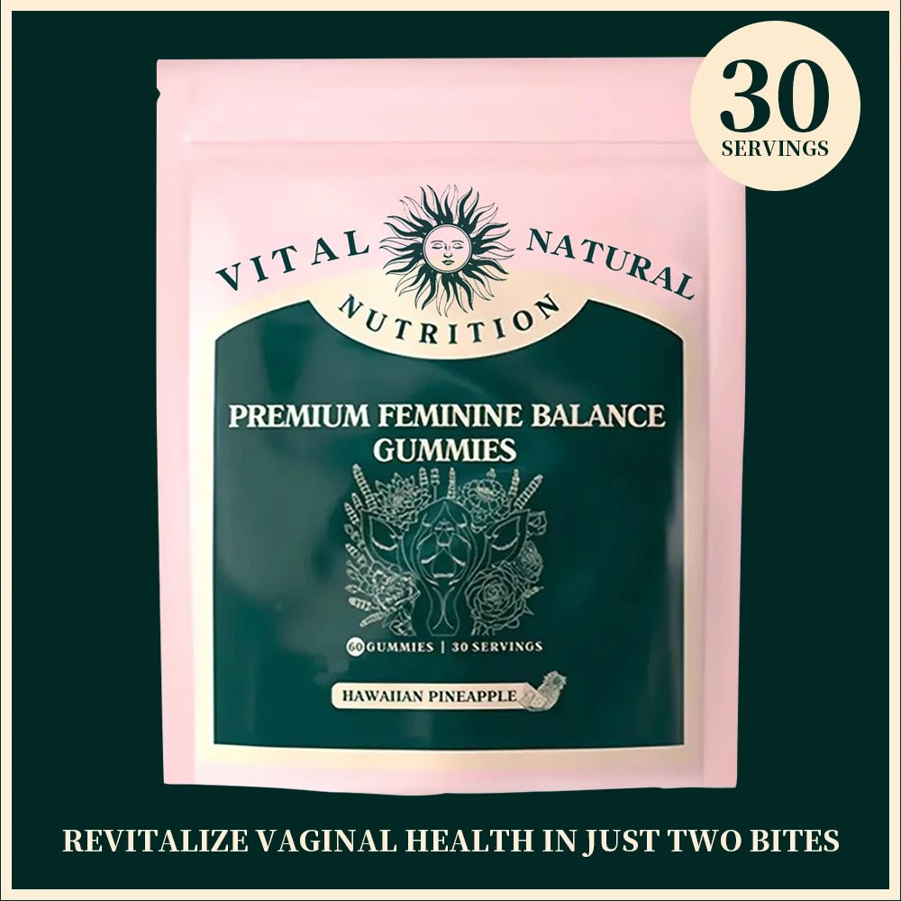 Vital Source Feminine Balance Gummies - Hawaiian Pineapple - silverfoxgoods
