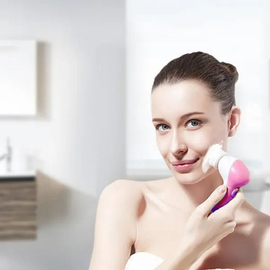 Waterproof Facial Cleansing Brush | Silver Fox Goods