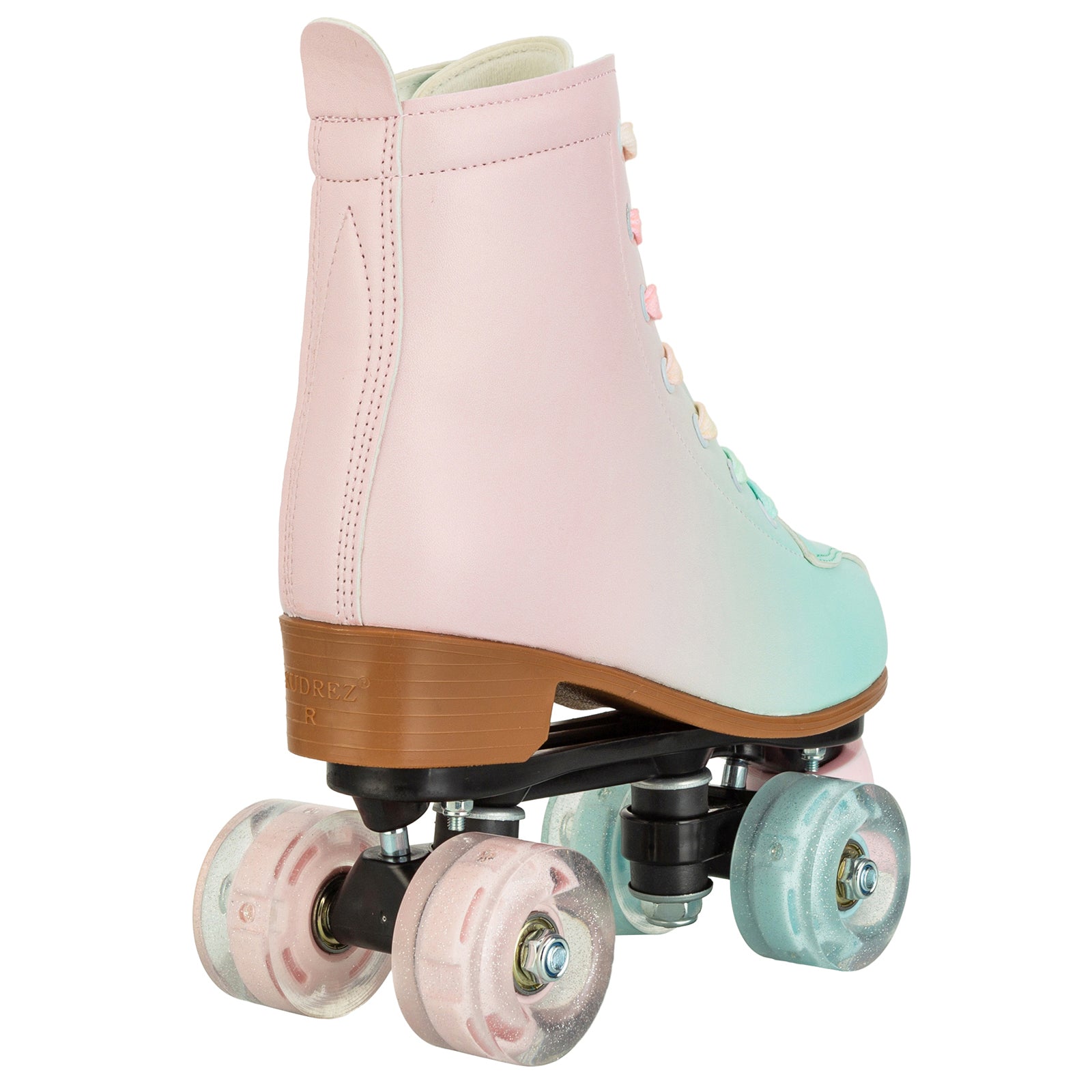 Women Double Row Roller Skates PU Leather Roller Skates Skating Shoes Inline 4 Wheels Sneakers Outdoor Children's Skate Shoes - silverfoxgoods
