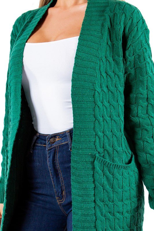 long maxi sweater cardigan women | Silver Fox Goods