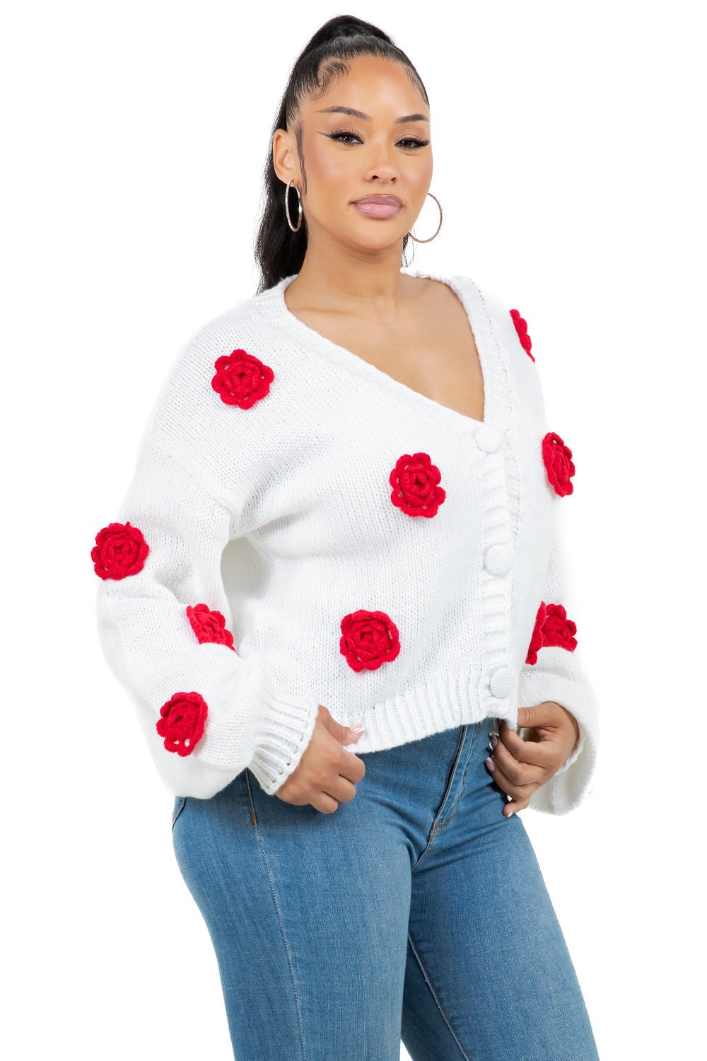 WOMEN FASHION SWEATER CARDIGAN - silverfoxgoods