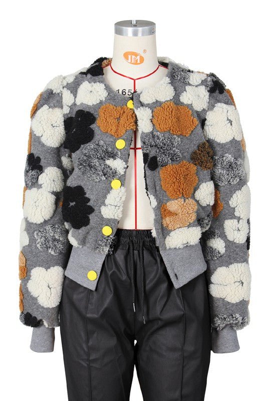 WOMEN SEXY FASHION OUTERWEAR JACKET - silverfoxgoods