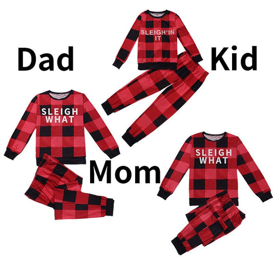 family plaid holiday pajamas matching set | Silver Fox Goods